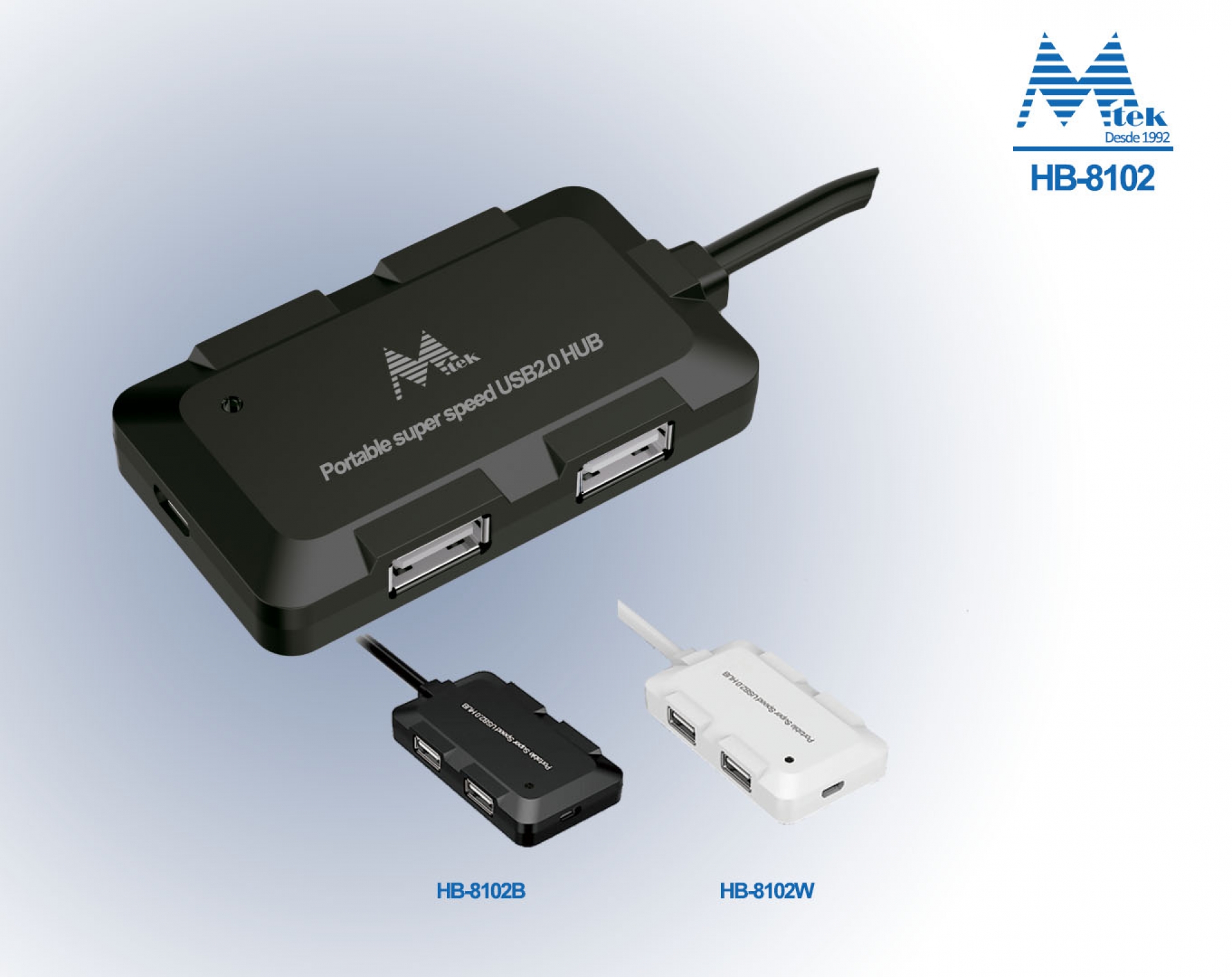 HUB USB 2.0 HB-8102