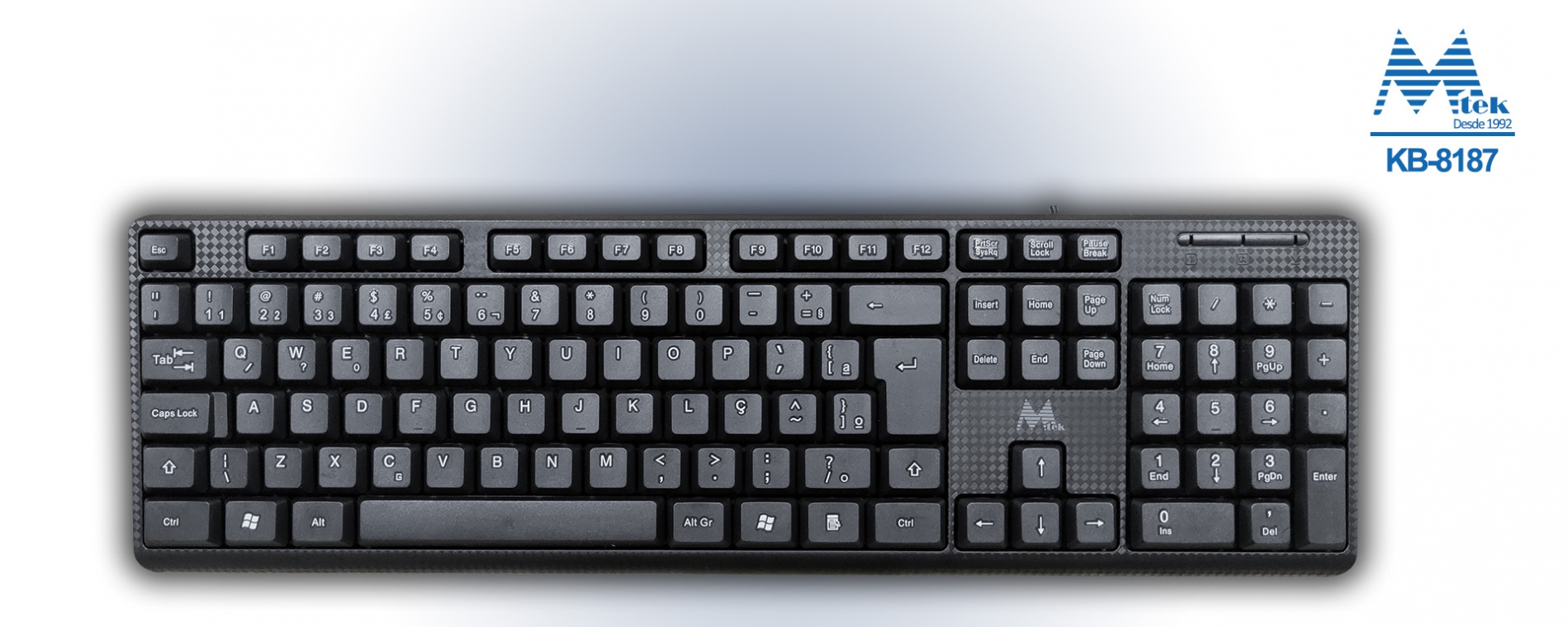 TECLADO USB - KB-8187